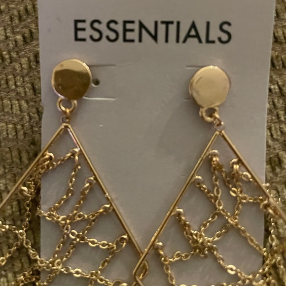 Dangle Chain Earrings - Picture 4 of 7